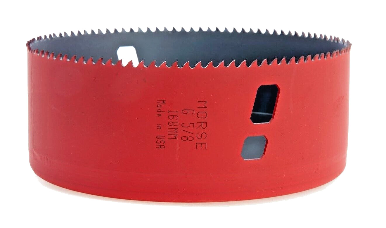 MORSE ADVANCED Hole Saw 6 5/8 Inch Bi Metal USA MHS106