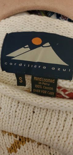 Cordillera Azul Hand Loomed In Peru - 100% Cotton - S - 第 11/11 張圖片