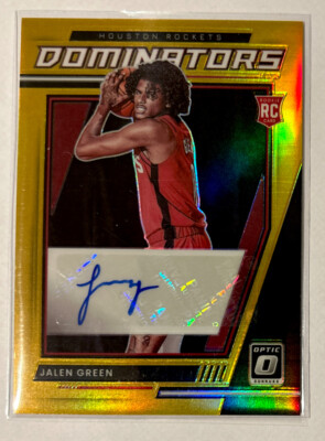 Jalen Green Rc サイン donruss optic auto