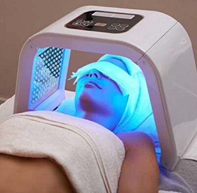 Light Therapy Skin Care OMEGA LED Device 7 Color Photon Open Box