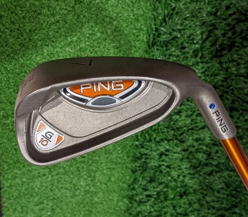 Ping G10 Blue Dot 7 Iron TFC 129 I Soft R Flex Graphite Shaft RH 37”: 😎⛳