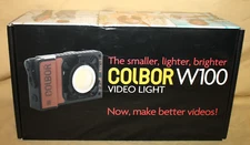 COLBOR - Wonder W100 Bi-Color Pocket COB Video Light - Black
