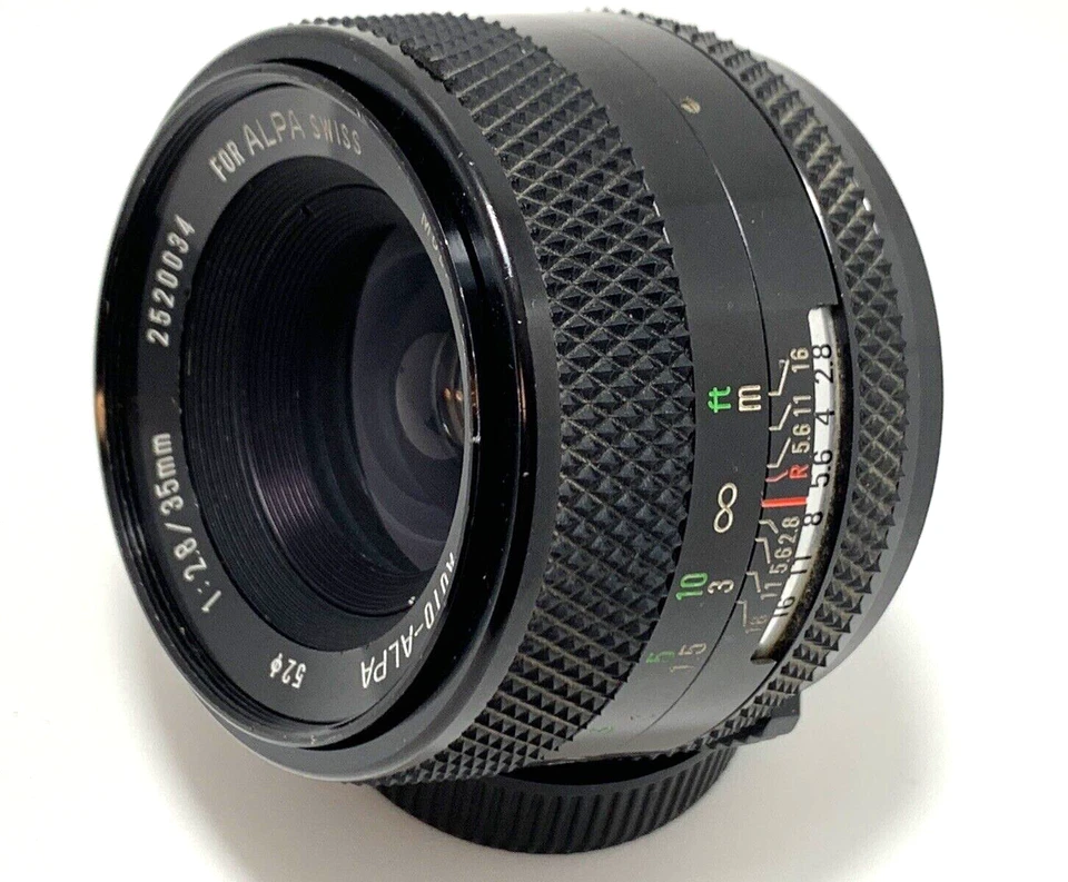 Very Rare Auto Alpa Multi coated 35mm f2.8 s.n.2520034 Wide Lens for Alpa Swiss. - Image 2 of 4