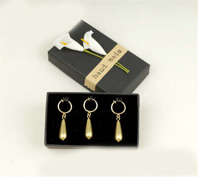 Anime ONE PIECE Roronoa Zoro Cosplay Ear Clip Stud Earrings Porp 3 pcs