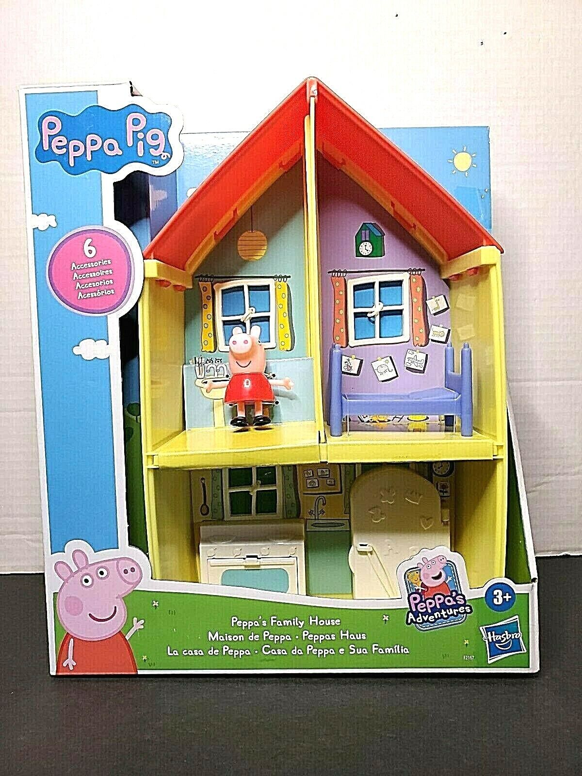 Casa Peppa Pig com Acessórios 3 + F2167 Hasbro em Promoção na