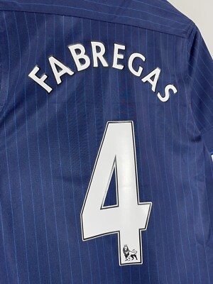 4 Cecs Fabregas Arsenal FC Nike 2009/10 Y2k Away Football