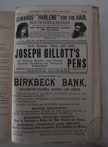 My Official Wife : Richard Henry Savage : Yellow-Back Book Routledge 1895 - Picture 10 of 16