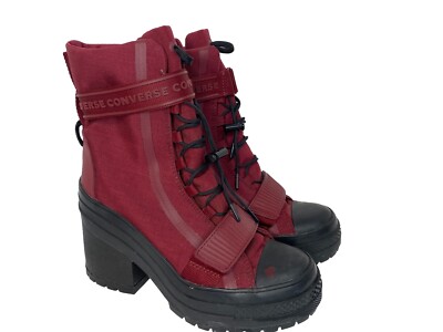 Converse Chuck Taylor,All Star High Love Fearlessly RED, Women Size