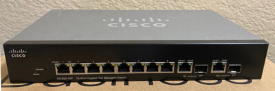 Cisco  (SRW2008-K9-NA) 10-Ports External Managed Ethernet Switch