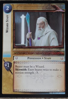 Wizard Staff 7C52 - Foil Lord of the Rings 