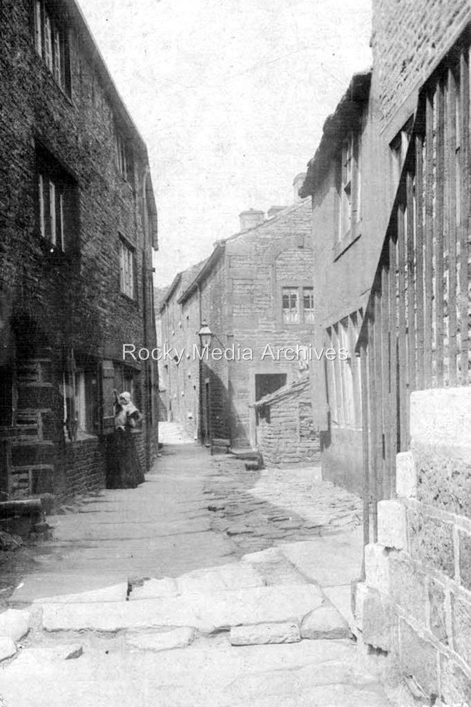 Bul-44 A Bit Of Old Marsden, Marsden, West Yorkshire, 1906. Foto