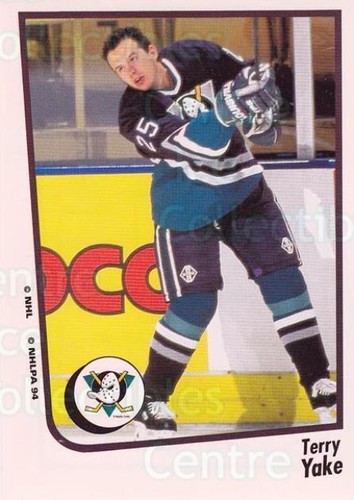 1994 Panini Stickers Terry Yake #121 card