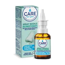 Care For You Spray Nasale Lavaggio Decongestionante, Soluzione Ipertonica, 20ml
