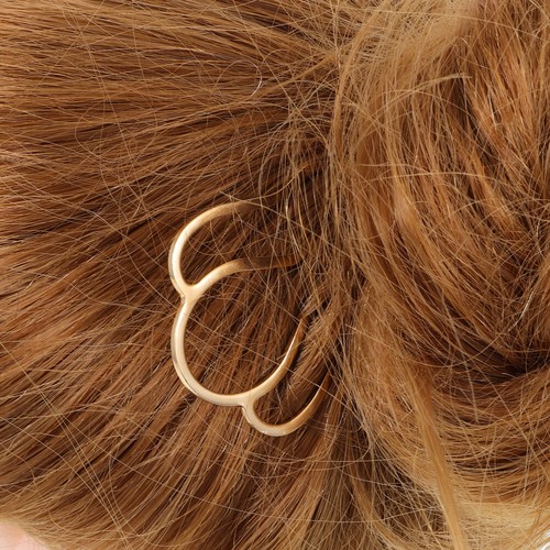 6 Pezzi Forcina per Capelli in Metallo Retrò Cinese per Vestiti Han - Foto 5 di 11