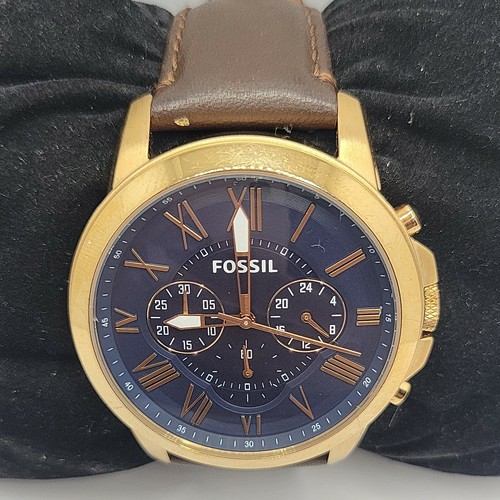 Fossil Grant FS5068 Men's Brown Leather 