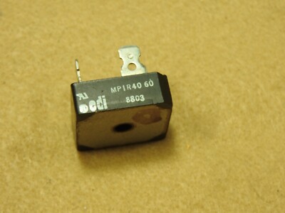 Lot of 6 - Full Bridge Rectifiers, 40A, EDI MPIR 4060, 600V - New