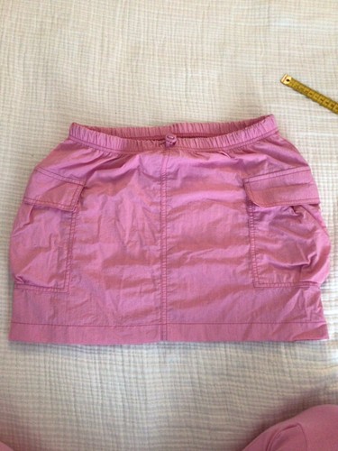Girls Art Class Pink Windbreaker Cargo Mini Skirt Size XL 14