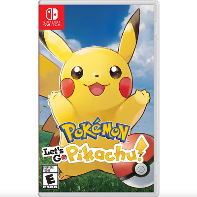 Pokemon Lets Go Pikachu Nintendo Switch - Brand New Free Shipping!