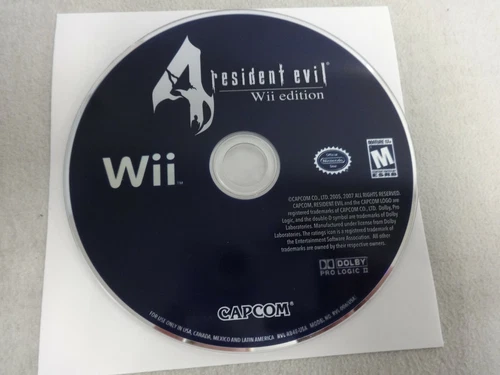 Resident Evil 4 Wii Edition Nintendo Wii Game Disc Only Free Ship