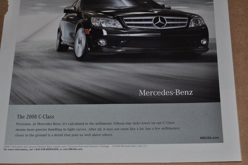 2008 Mercedes Benz C300 advertisement, MERCEDES C 300 - Foto 3 di 3
