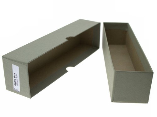 Guardhouse Green/Dime Coin Box, 2x2x8.5" - Picture 2 of 2