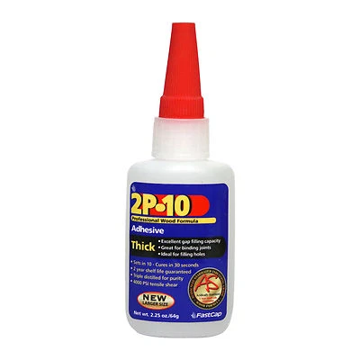FastCap 2P-10 Thick Adhesive Glue, 2 oz Bottle