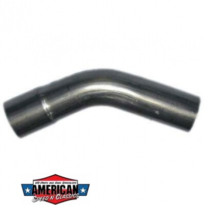 Rohrbogen 2'' 50,8mm 45° aufgeweitet Stahl Auspuffrohr
