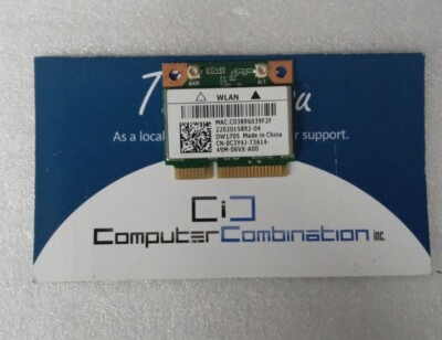 Dell DW1705 Intel Qualcomm Atheros QCWB335 WLAN WiFi Wireless Mini C3Y4J 0C3Y4J