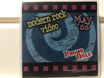 rare DVD-R Version sleeve PROMO ONLY Modern Rock 2006 May Fall Out Boy Gorillaz