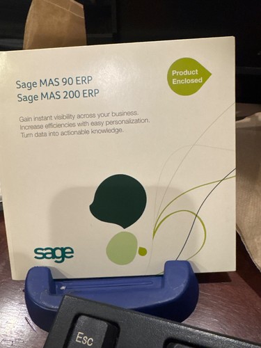 BRAND NEW UNUSED SAGE MAS90 and MAS200 ERP PC Charge Payment server CD - Picture 4 of 4