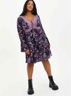 knee length dresses for ladies Punk Rave Australia | Torrid Theatrics Lace Top