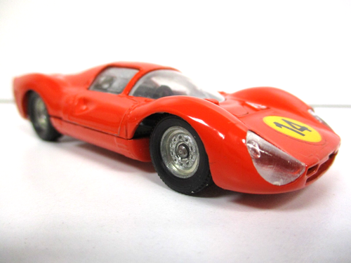 SOLIDO (FRANCE) MARX TOYS - FERRARI 330 P3 LeMANS RACE CAR - DIECAST - BOX - Picture 3 of 20