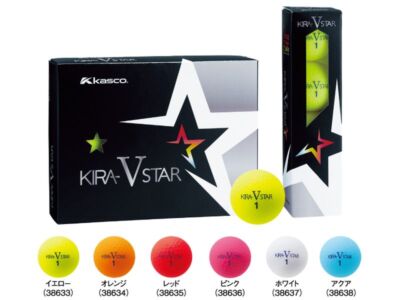 [NEW] Golf Ball Kasco KIRA V STAR Dozen Japan