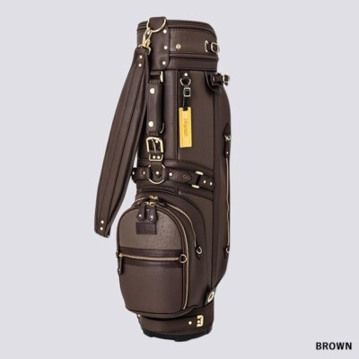 キャディバッグ HONMA GOLF Honma Golf Cart Caddy Bag Ostrich Tour 9inch CB12404 Unisex