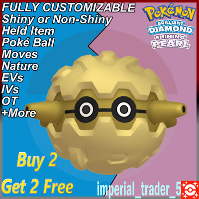 Pokemon Brilliant Diamond & Shining Pearl   Shiny Forretress   6IV Customizable