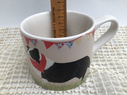 Taza para el hogar Laura Ashley Border Collie oveja perro taza café té vajilla de cerámica - Imagen 7 de 7
