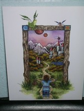 Amy Brown - Border Crossing - RARE - OUT OF PRINT