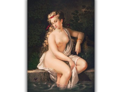 Lady of the Lake von Sir Walter Scott (1870) Giclée-Leinwanddruck; mehrere Gr...