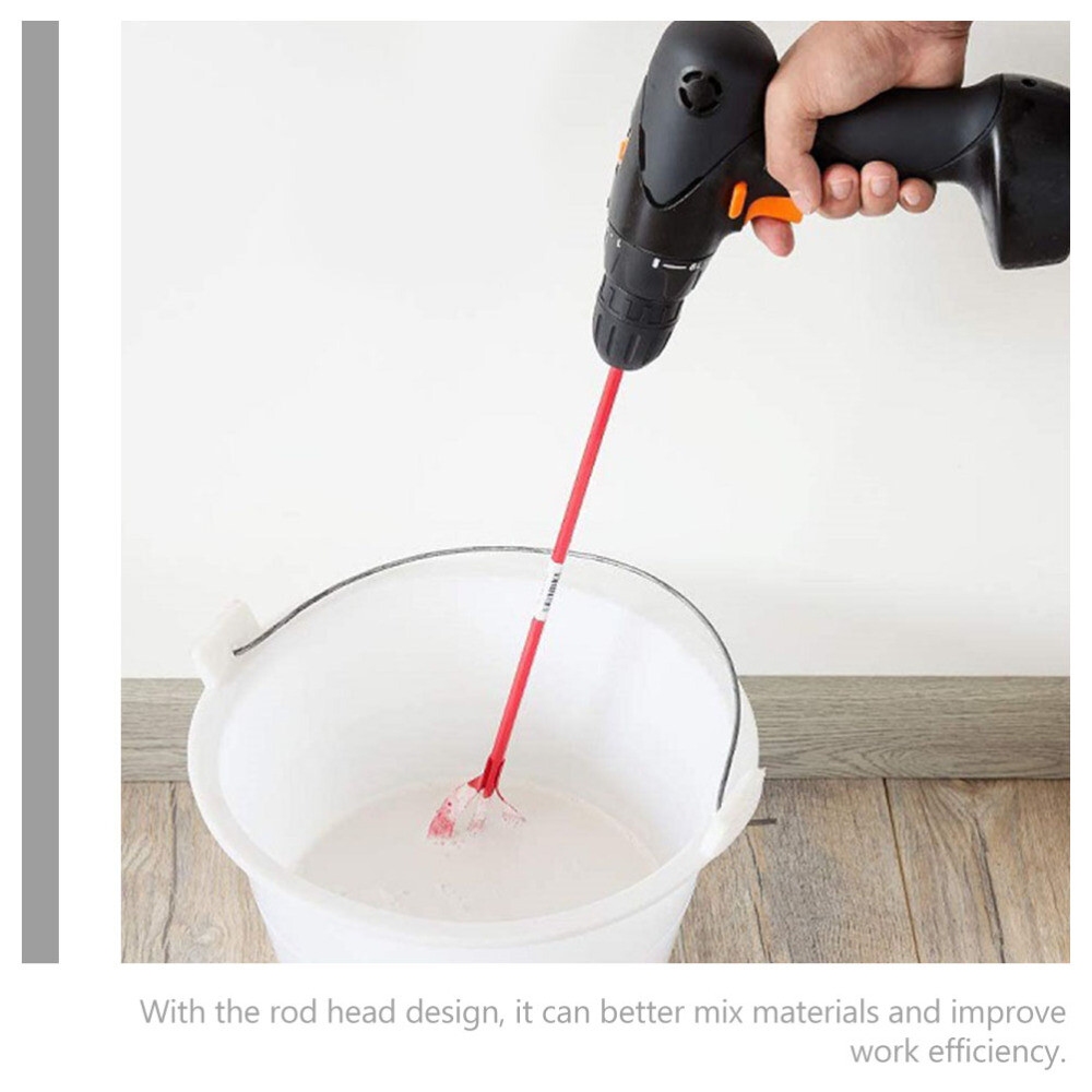 Drywall Mud Mixer Electric Drill Rod Mixer Paint Whisk For Drill