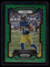2023 Panini Prizm #357 Puka Nacua Green