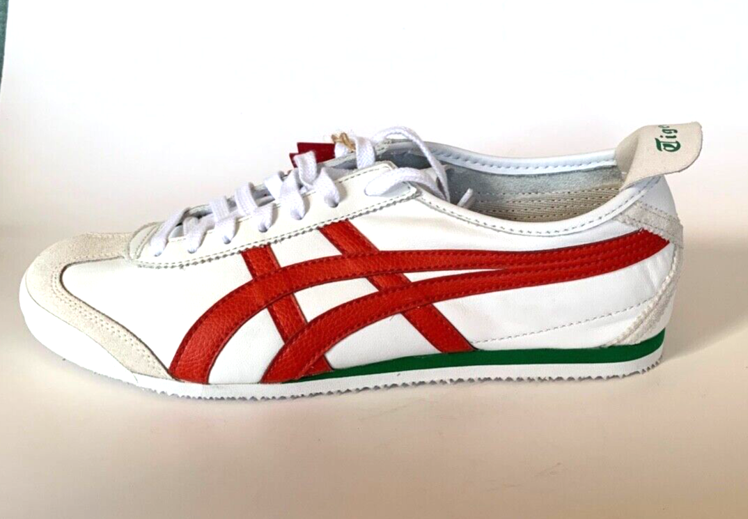 Onitsuka Tiger MEXICO 66 LAVA/WHITE Sz 11 HL7C2 0127 NEW RARE