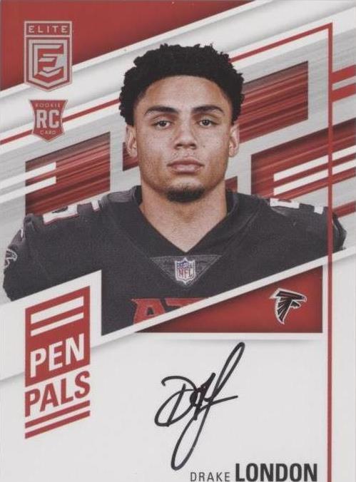 2022 Panini Donruss Elite Drake London #PP-DL - 1 of 2