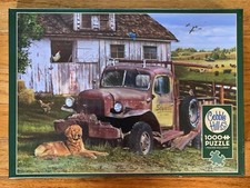 Cobble Hill SUMMER TRUCK 1000 piece puzzle NEW IN BOX Made in USA