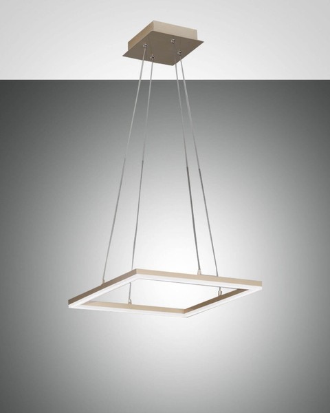 Fabas Luce Led Pendelleuchte Bard 2000X420Mm 39W Warmweiß Gold Dimmbar-image