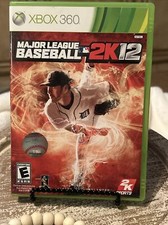 Major League Baseball 2K12 (Microsoft Xbox 360, 2012) No Manual Justin Verlander