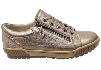 Caprice Bailey Womens Comfortable Wide Fit Leather Shoes