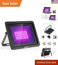 Ultra Bright 395nm 50W UV Black Light - Ideal for Parties, Stages & Halloween