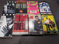 Lot of 8 Vintage 80s/90s Cassette Singles R B Rap Dance Soul Tested