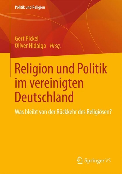 Religion Und Politik Im Vereinigten Deutschland Gert Pickel (U. A.) Taschenbuch-image