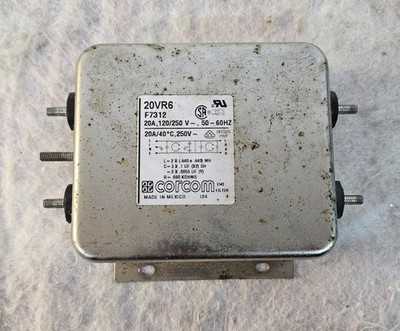 Gaelco ATV TRACK Arcade Game CORCOM EMI Filter 20VR6 F7312